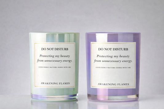 DO NOT DISTURB Protecting My Beauty From Unnecessary Energy.